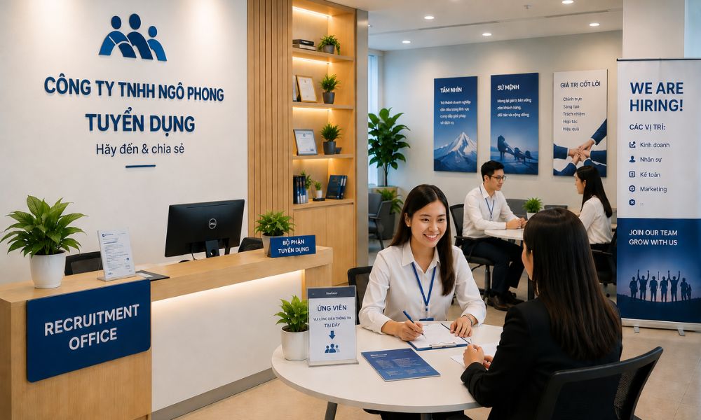 Quy trình tuyển dụng Công ty Ngô Phong